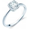Prsteny Savicki zásnubní prsten bílé zlato diamanty ZS20D-BZ