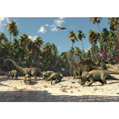 ForWall Fototapeta Dinosauři papír rozměry 368 x 254 cm – Zboží Mobilmania