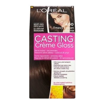 L'Oréal Casting Creme Gloss 400 tmavý kaštan 48 ml