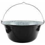 IGOTREND Kotlík na guláš smalt 25 l /48 cm, černý – Zboží Dáma