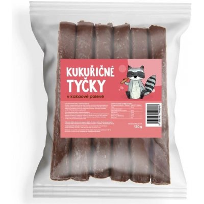 Druid Kukuřičné tyčky v kakaové polevě 120 g – Zboží Dáma
