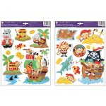 Anděl 10177 Samolepky na zeď piráti 33 x 29 cm – Zboží Dáma