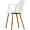 Jídelní židle Vitra Hal Armchair Wood white