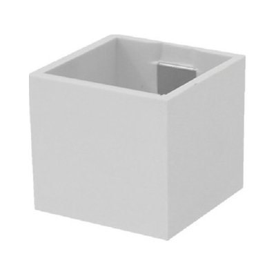 Sgaravatti Trend Magnetický květináč Cube 3,5 cm světle šedý