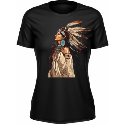 Malfini Native American woman Černá – Zboží Mobilmania