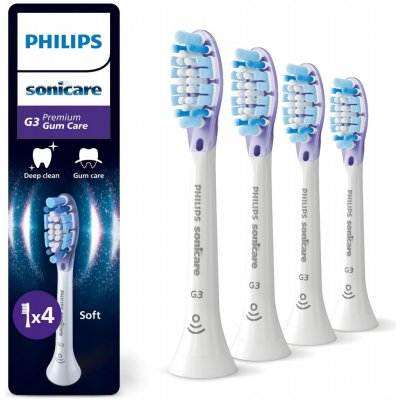 Philips Sonicare G3 Gum Care white 4 ks – Zboží Mobilmania