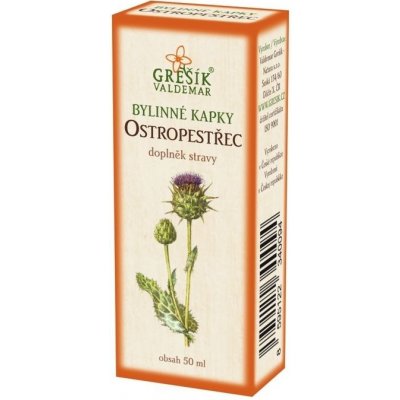 Grešík Ostropestřec kapky Devatero bylin 50 ml