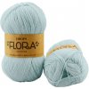 Příze Drops Flora Uni colour 34 světlá mořská zelená