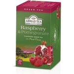 Ahmad Tea Zelený čaj s malinou a granátovým jablkem 20 x 2 g – Sleviste.cz