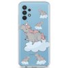 Pouzdro a kryt na mobilní telefon Samsung Pouzdro TopQ Samsung A32 silikon Grey Unicorns