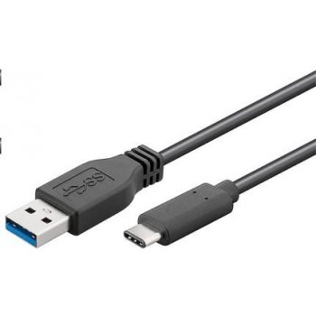 PremiumCord kur31-01 USB 3.1 konektor C/male - USB 3.0 konektor A/female, 0,2m