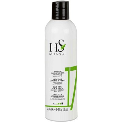 HS Milano Glaze Cream Curl Activator krém na oživení kadeřavých vlasů 250 ml – Hledejceny.cz