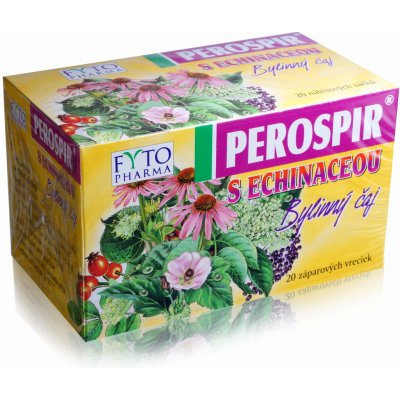 Fytopharma Perospir s echinac. Bylinný čaj 20 x 1,5 g – Zbozi.Blesk.cz
