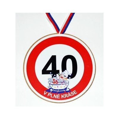 Jirka Medaile k 40. narozeninám pro ženu originální dárek k jubileu – Zboží Mobilmania