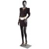 Krejčovská panna abstraktní dámská figurína, manekýna černá F3B