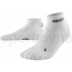 CEP Kotníkové ponožky ULTRALIGHT carbon white