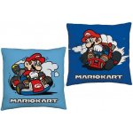 Halantex Oboustranný polštář Super Mario Mario Kart Nintendo Official licensed product 40x40 – Hledejceny.cz