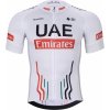 Cyklistický dres BONAVELO UAE 2024 - bílá/červená