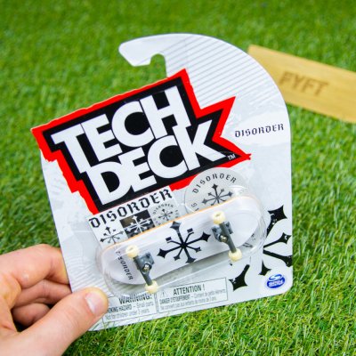 TechDeck Fingerboard mini skateboard Disorder White – Zbozi.Blesk.cz