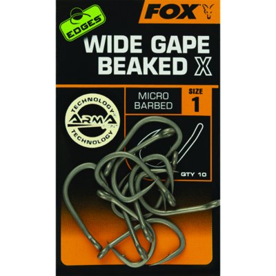 Fox Edges Wide Gape Beaked X Hooks vel.4 10 ks – Zboží Dáma