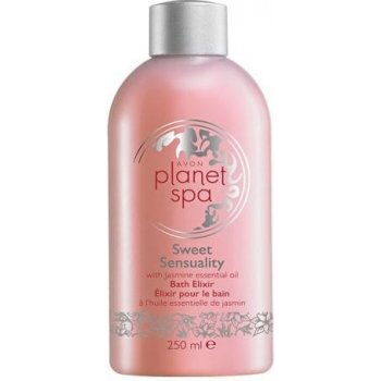 Avon Planet Spa Sweet Sensuality osvěžující koupel s jasmínovým olejem 250 ml