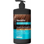 Dr. Santé Keratin regenerační a hydratační šampon pro křehké vlasy bez lesku Keratin Arginine and Collagen 1000 ml – Zbozi.Blesk.cz