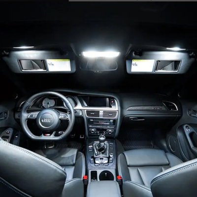 SuperLight LED osvětlení interiéru Audi A4 B8 Avant | Zboží Auto