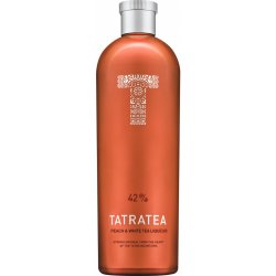 Tatratea Peach & White 42% 0,7 l (holá láhev)