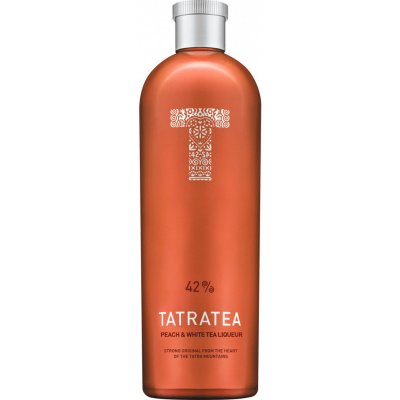 Tatratea Peach & White 42% 0,7 l (holá láhev) – Zboží Mobilmania