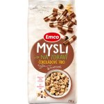 Emco Mysli na Zdraví Křupavé čokoládové trio 750 g – Zboží Dáma
