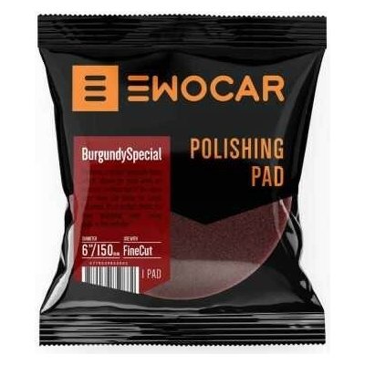 Ewocar BurgundySpecial Soft Finishing Pad 45/35 mm – Sleviste.cz