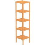 Schütte Bambusová police s 5 přihrádkami ( BMBA02-REG51 ) – Sleviste.cz