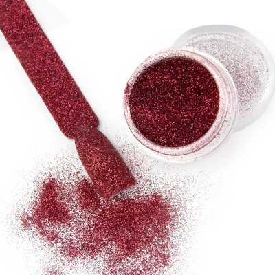 Molly Lac Glitrový ozdobný prášek Velvet Effect 10 červený 3 g – Hledejceny.cz