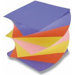 Poznámkový bloček - 9 x 9 x 9 cm, barevná vrtule – Zboží Dáma