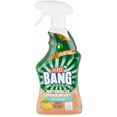 Cillit Bang Bathroom Naturally Powerful odstraňovač vodního kamene 750 ml