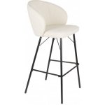 White Label Living 1501731 JOA 100 cm čalouněná bílá / kovová – Hledejceny.cz