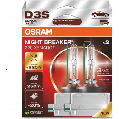OSRAM D3S Xenarc Night Breaker Laser 35W XN2 (220%) 66340XN2-2HB | Zboží Auto
