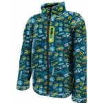 Fleecová mikina dětská BAGR modrá – Sleviste.cz