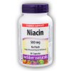 Vitamín a minerál Webber Naturals Niacin 500 mg 90 kapslí