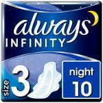 Always Infinity Night velikost 3 vložky s křidélky 10 ks – Zboží Mobilmania