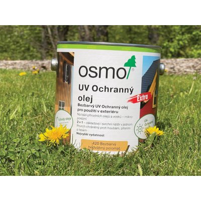 Osmo 420 UV ochranný olej Extra 2,5 l Bezbarvý