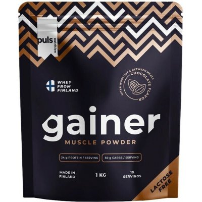 PULS nutrition Gainer Lactose Free 1000 g – Hledejceny.cz