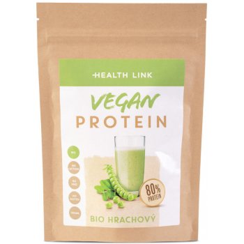 HEALTH LINK Hrachový protein 80 % vegan BIO 300 g