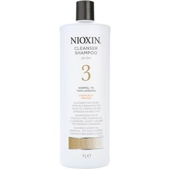 Nioxin System 3 Cleanser Čistící šampon 1000 ml