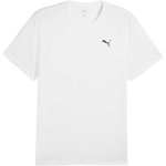 Puma M Tad Essentials Solid Cat Tee pánské triko bílá – Zboží Dáma