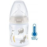 Nuk First Choice láhev s kontrolou teploty béžová ZOO 150 ml – Zboží Mobilmania