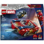 LEGO® Super Heroes 76336 Spider-Man a auto vs. venomizovaný Wolverine – Hledejceny.cz