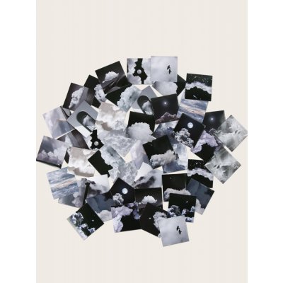 Sada 46 ks samolepek - Black sky – Zbozi.Blesk.cz