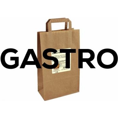 Těstoviny trojbarevné z červené čočky, zeleného hrachu a cizrny Fusilli - vřetena - GASTRO