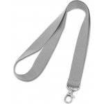 Šňůrka na krk LARIAT Polyesterová Světle šedá – Hledejceny.cz
